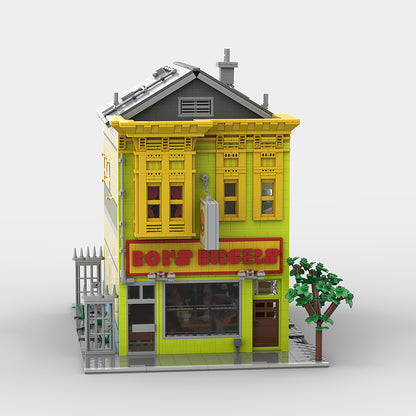 Goat Bricks Bob's Burgers house Building Blocks Model