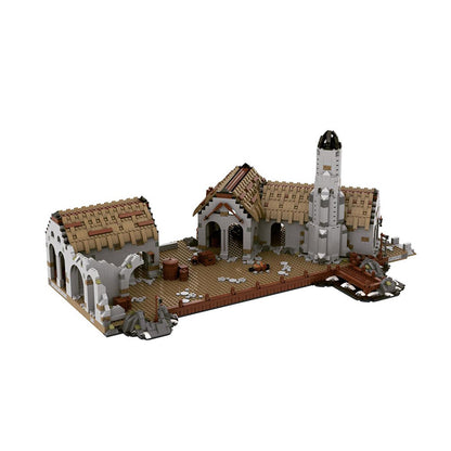 Goat Bricks Harlond Port Building Blocks Model