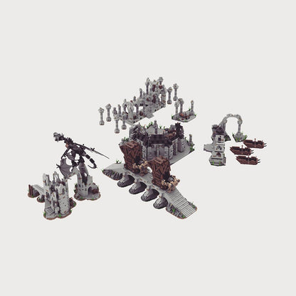 Goat Bricks UCS Osgiliath Building Blocks Model