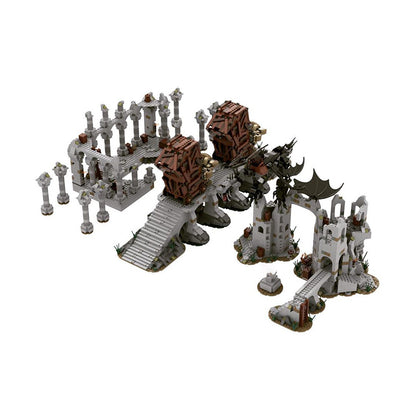 Goat Bricks Ruins of Osgiliath Building Blocks Model