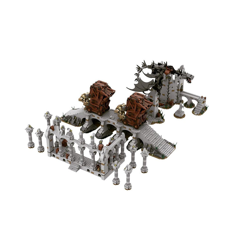 Goat Bricks Ruins of Osgiliath Building Blocks Model