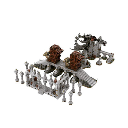 Goat Bricks Ruins of Osgiliath Building Blocks Model