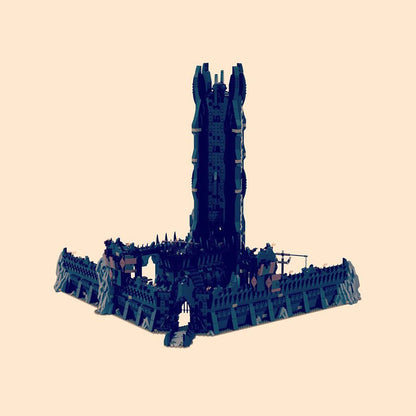 Goat Bricks UCS Cirith Ungol Building Blocks Model