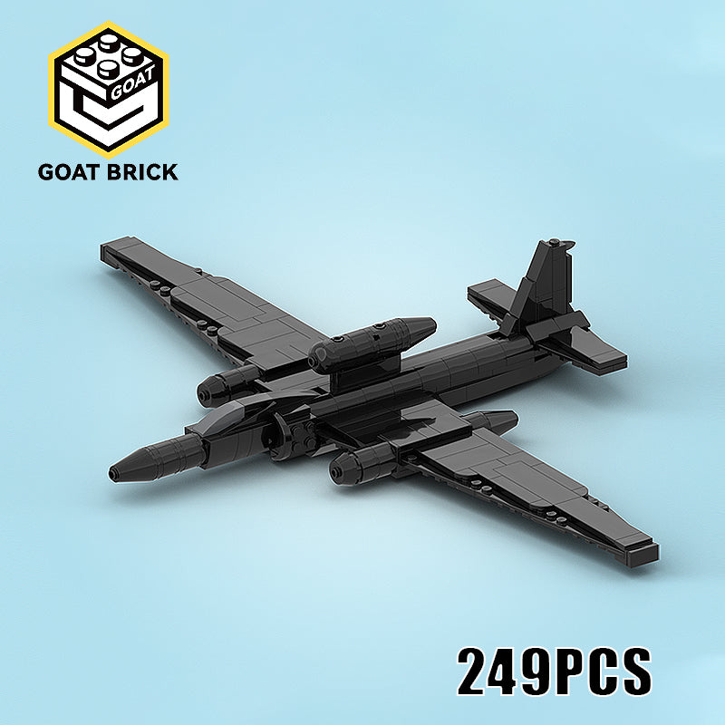 Goat Bricks U-2S Dragon Lady (1/72 scale) Building Blocks Model