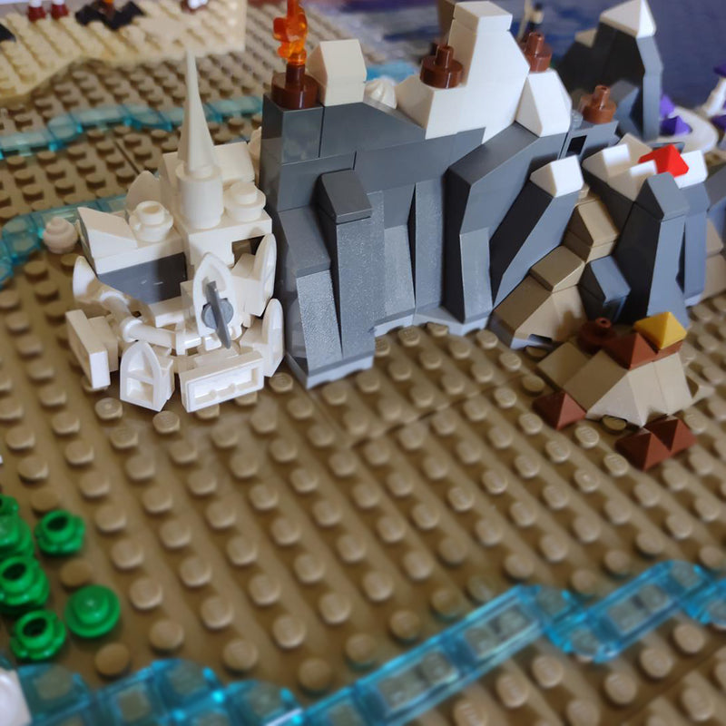 Goat Bricks UCS Middle Earth Map Building Blocks Model
