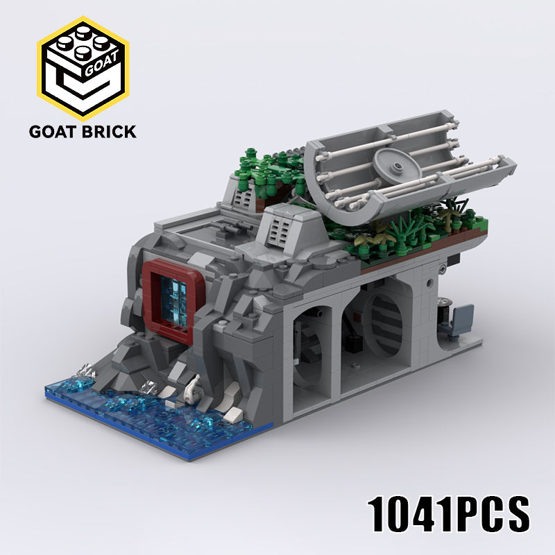 Goat Bricks Star Movie Small Clone Outpost Building Blocks Model