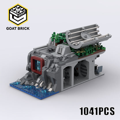 Goat Bricks Star Movie Small Clone Outpost Building Blocks Model