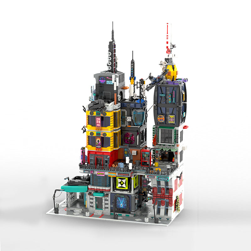 Goat Bricks Brickpunk City 2 Building Blocks Model