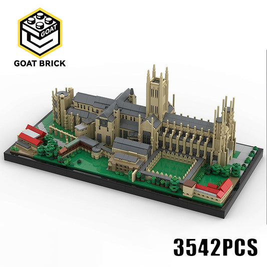 Goat Bricks Canterbury Cathedral Building Blocks Model