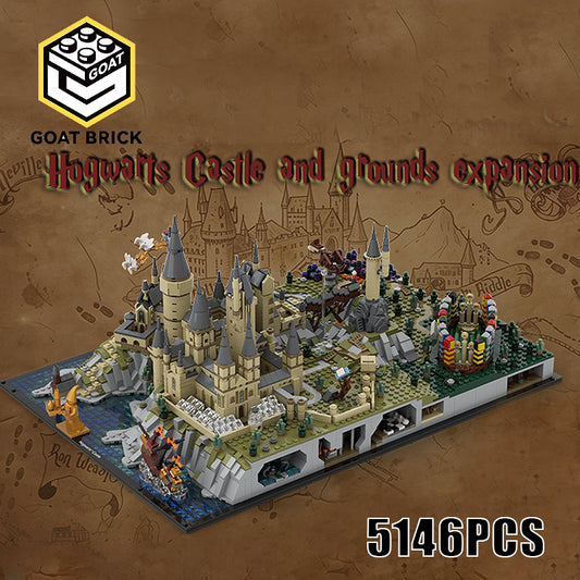 Goat Bricks Castle and Grounds modification and expansion Building Blocks Model