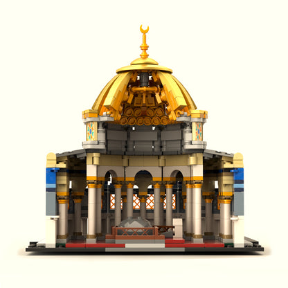 Goat Bricks Dome of the Rock Building Blocks Model