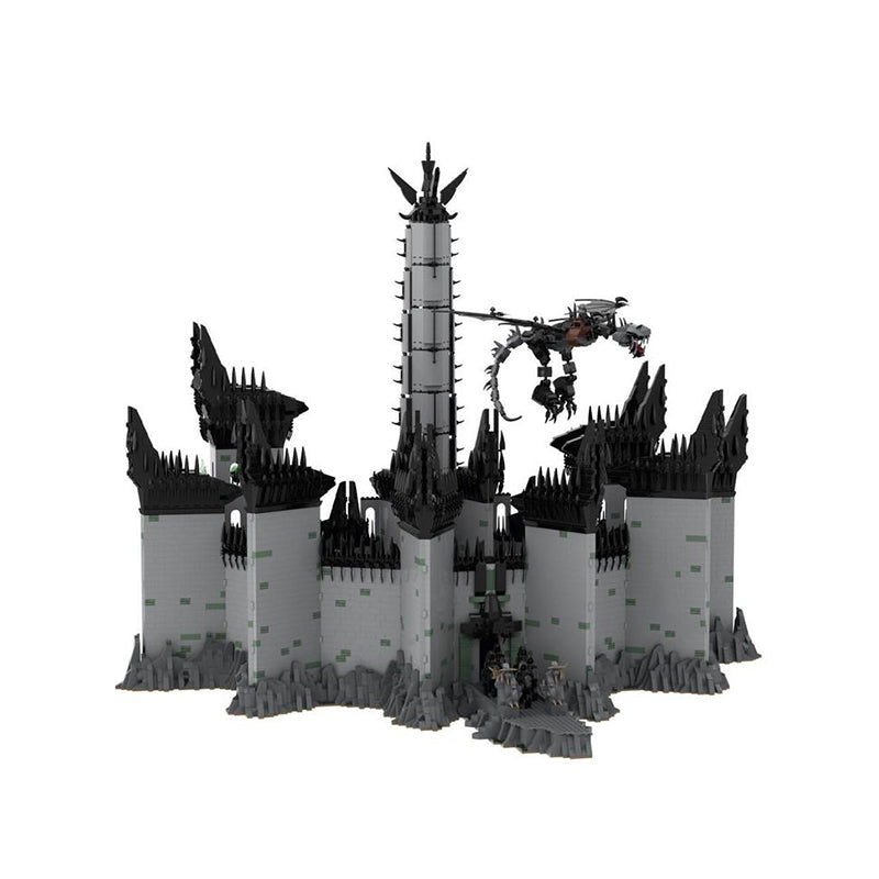 Goat Bricks UCS Minas Morgul Building Blocks Model