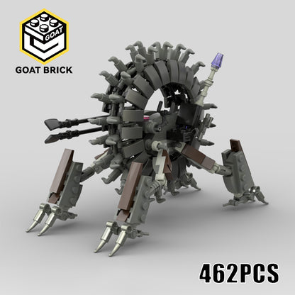 Goat Bricks Star Movie General Grievous Wheel Bike Building Blocks Model