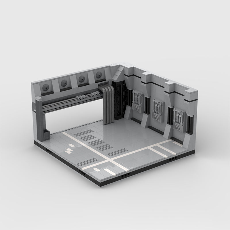 Goat Bricks Star Movie Display for set 75381 - Droideka Building Blocks Model