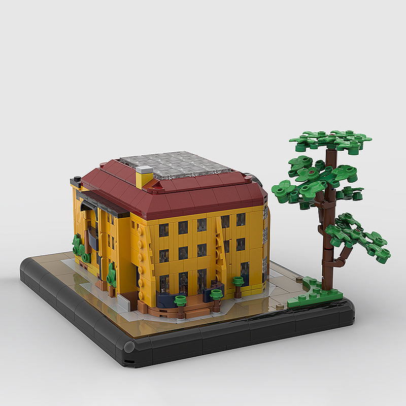 Goat Bricks Villa Esche - Chemnitz Building Blocks Model