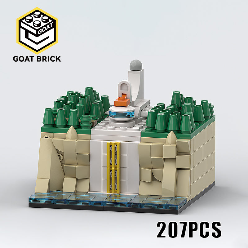 Goat Bricks Grendizer / Goldorak HQ Building Blocks Model