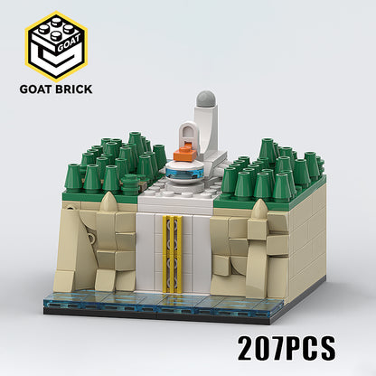 Goat Bricks Grendizer / Goldorak HQ Building Blocks Model