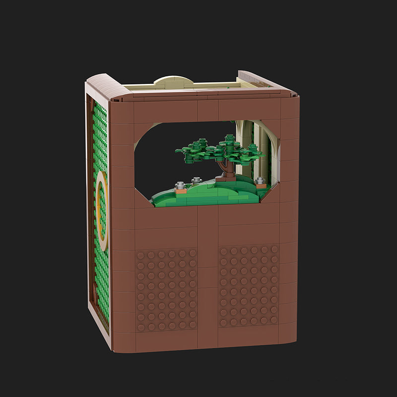 Goat Bricks Book Nook - Bilbo's Adventure Building Blocks Model