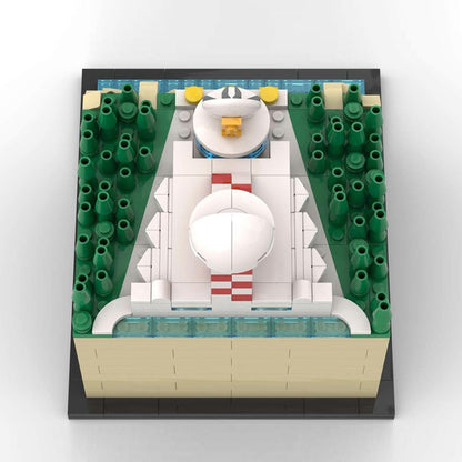Goat Bricks Grendizer - Space Research Center (RENEWAL) Building Blocks Model