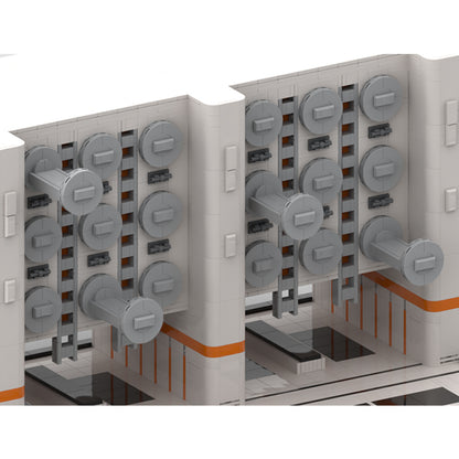 Goat Bricks Star Movie Kamino Barracks Building Blocks Model