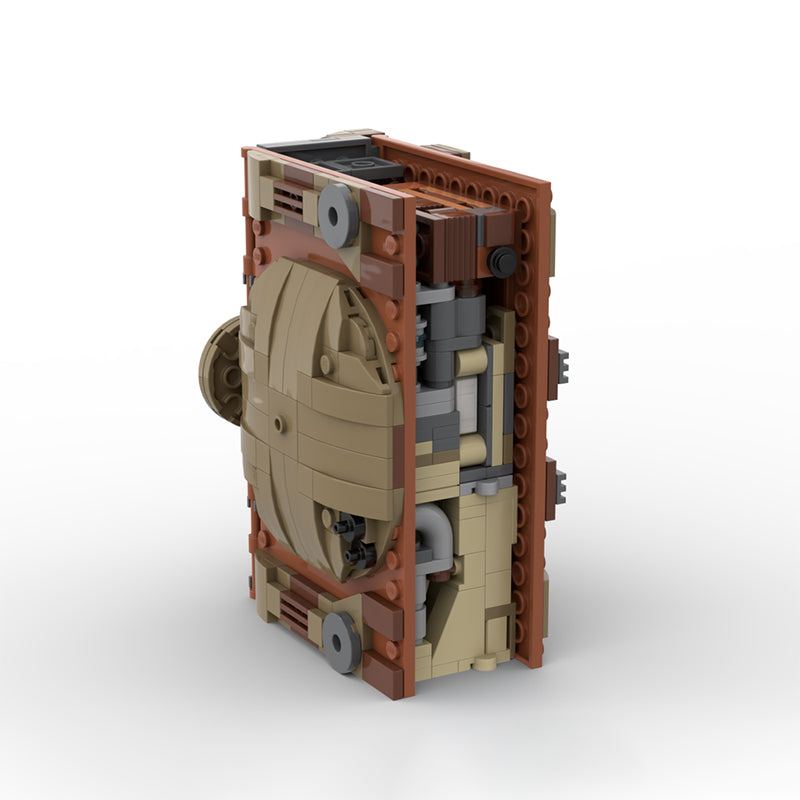 Goat Bricks Star Movie Episode I - Watto's Junk Shop Building Blocks Model