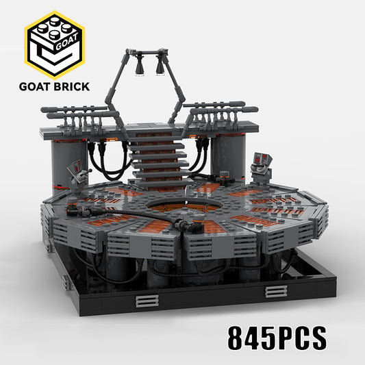 Goat Bricks Carbon-freezing chamber Diorama Building Blocks Model