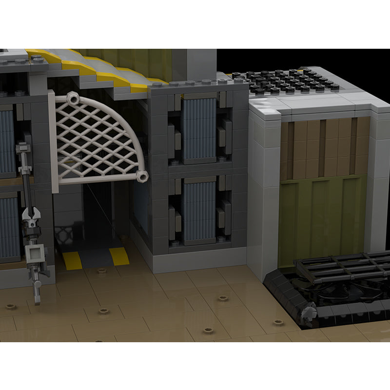 Goat Bricks Halo 3- The Pit: Turret Tower Building Blocks Model