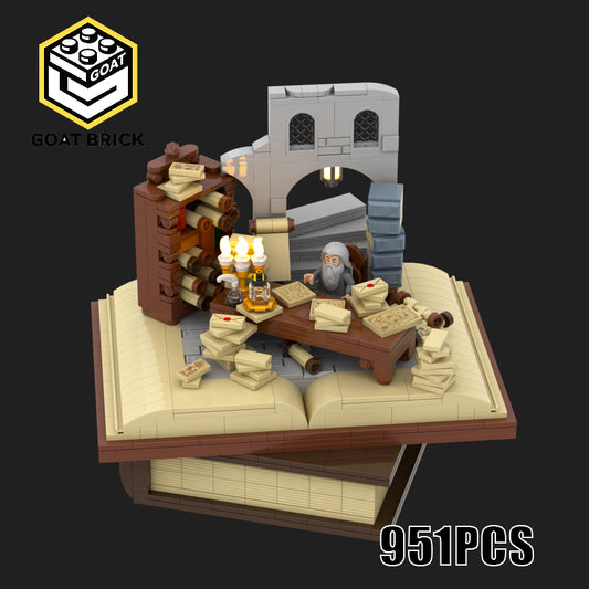 Goat Bricks Gandalf's Research - Archives of the White City Building Blocks Model
