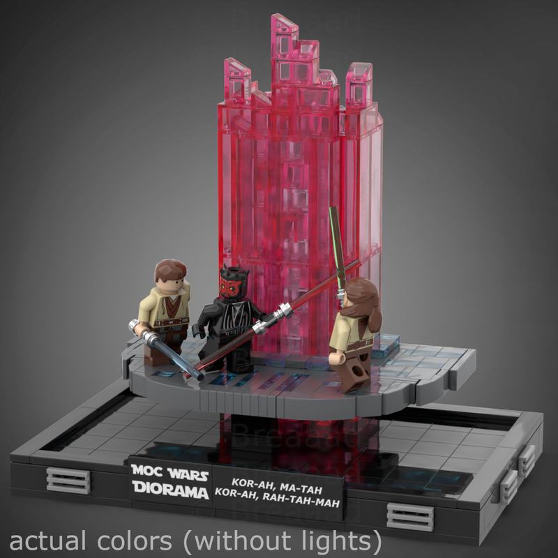 Goat Bricks Star Movie Duel of The Fates Building Blocks Model