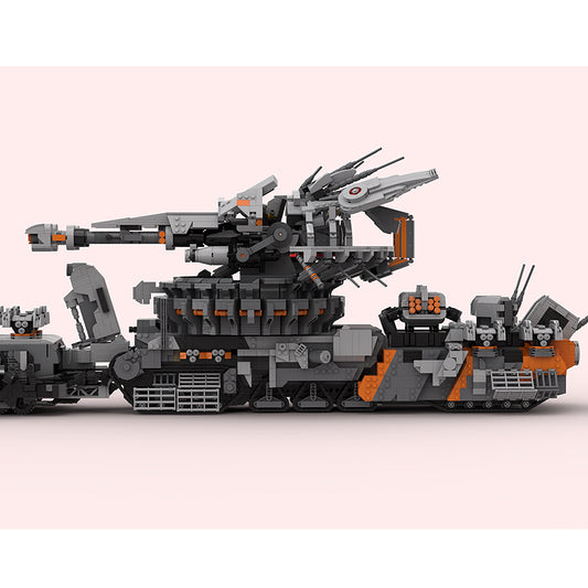 Goat Bricks Alteisen MK.VI (Particle cannon trailer) Building Blocks Model