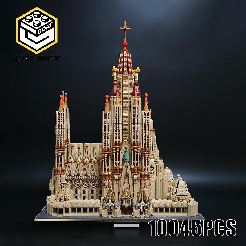 Goat Bricks Sagrada Familia Building Blocks Model