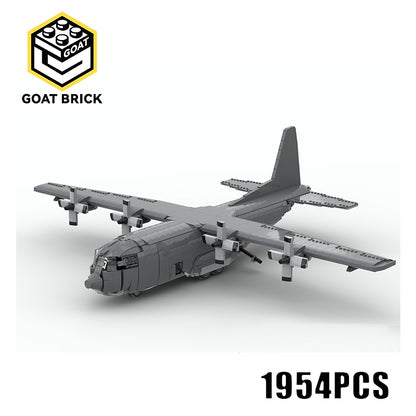 Goat Bricks AC-130 "Spectre" Gunship Building Blocks Model