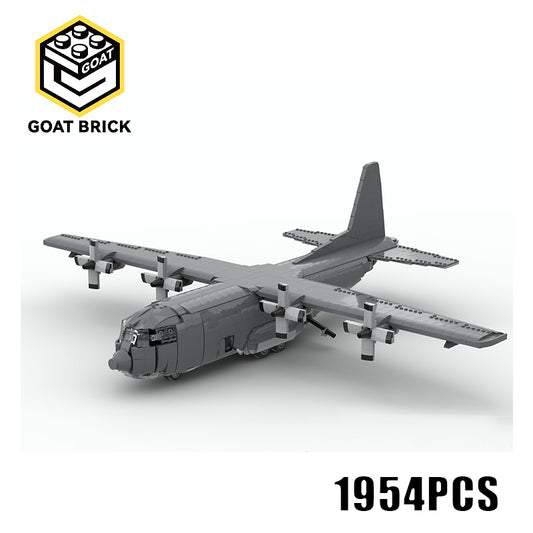 Goat Bricks AC-130 "Spectre" Gunship Building Blocks Model
