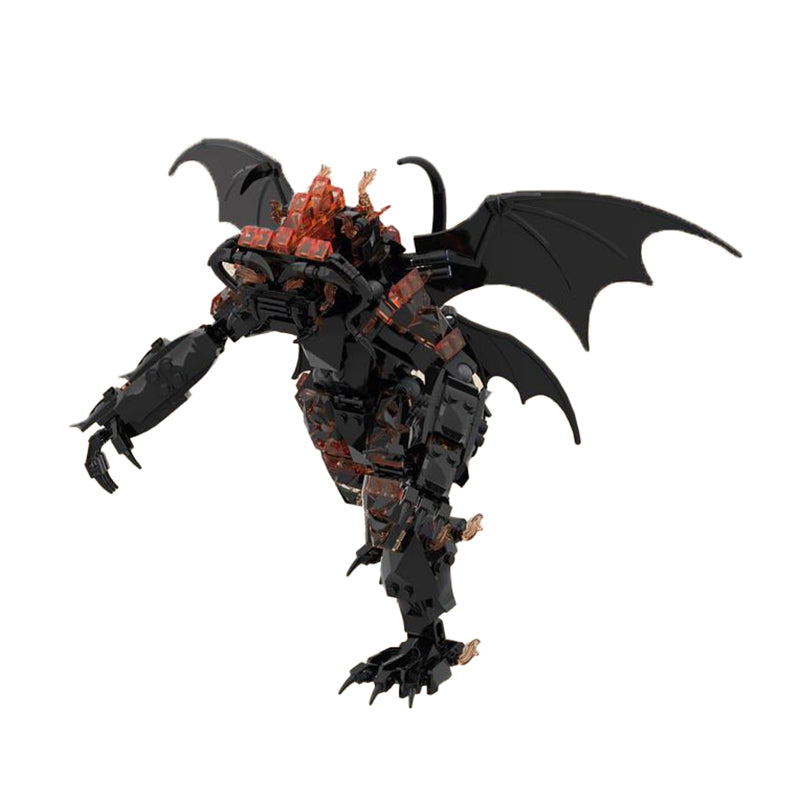 Goat Bricks Balrog of Morgoth Building Blocks Model