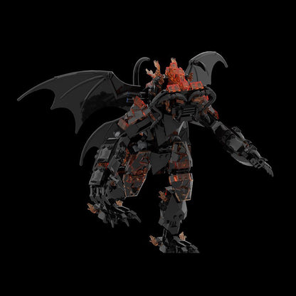 Goat Bricks Balrog of Morgoth Building Blocks Model
