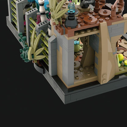 Goat Bricks Felucia Diorama - Order 66 Building Blocks Model