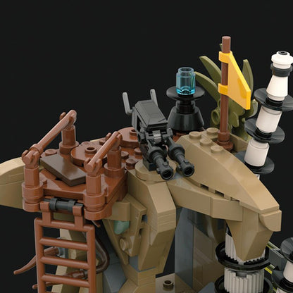 Goat Bricks Star Movie Felucia Diorama - Order 66 Building Blocks Model