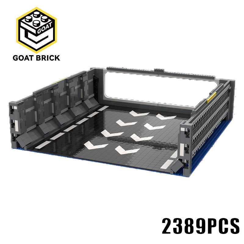 Goat Bricks Star Movie Death Star Hanger Bay Building Blocks Model