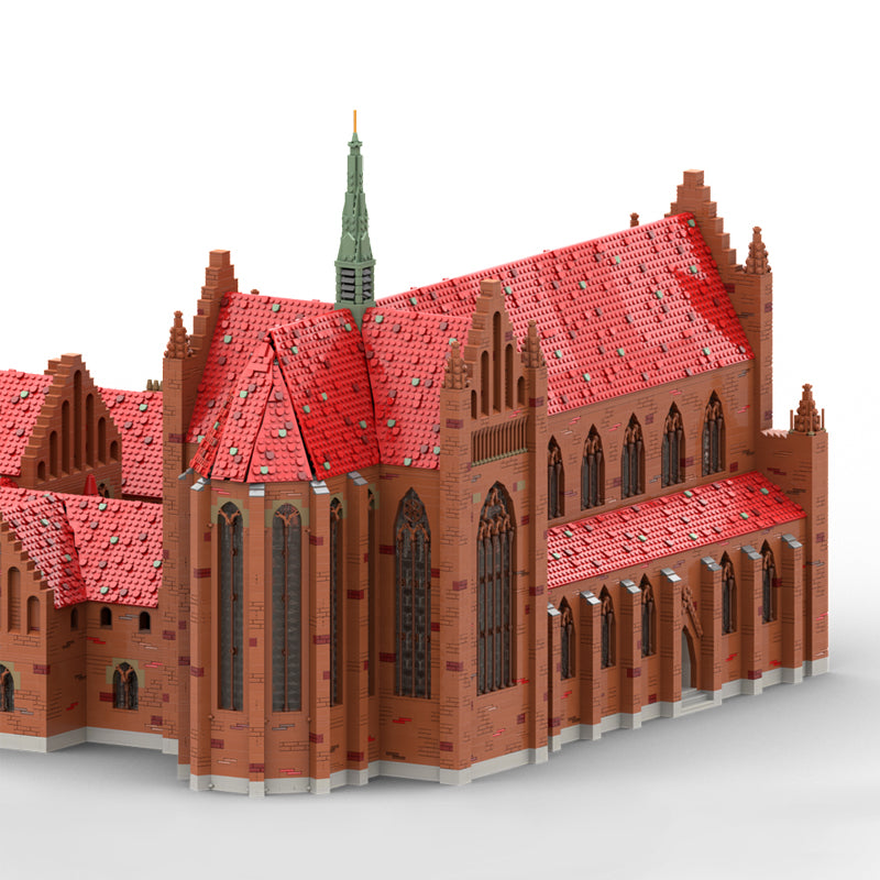 Goat Bricks Kloster St. Pius - North German Monastery Building Blocks Model