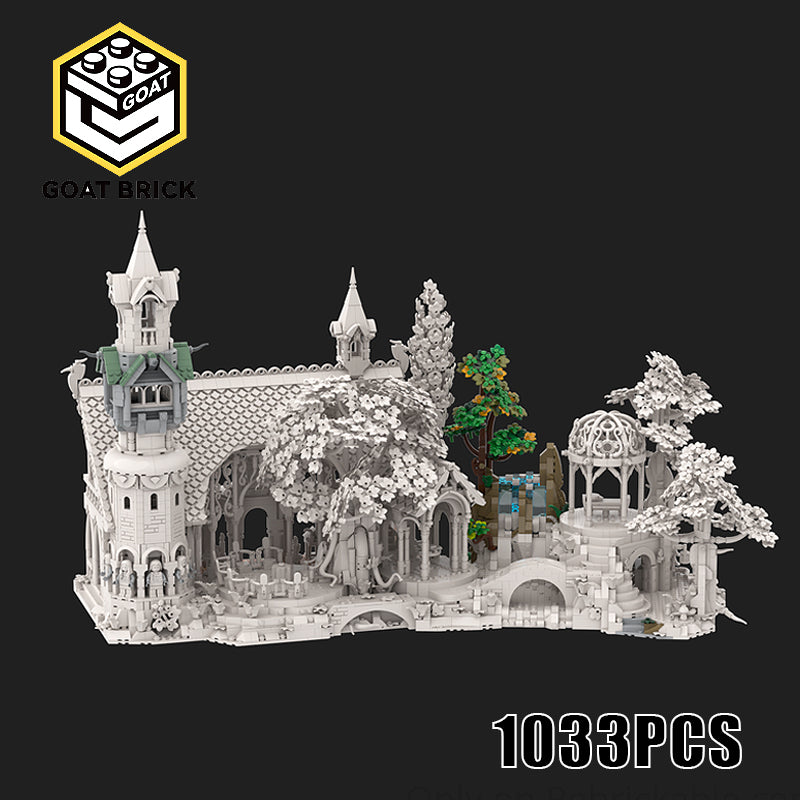 Goat Bricks Rivendell Expansion Building Blocks Model