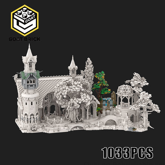 Goat Bricks Rivendell Expansion Building Blocks Model