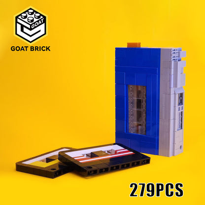 Goat Bricks Sony Walkman TPS-L2 (featured in Guardians of the Galaxy) Building Blocks Model