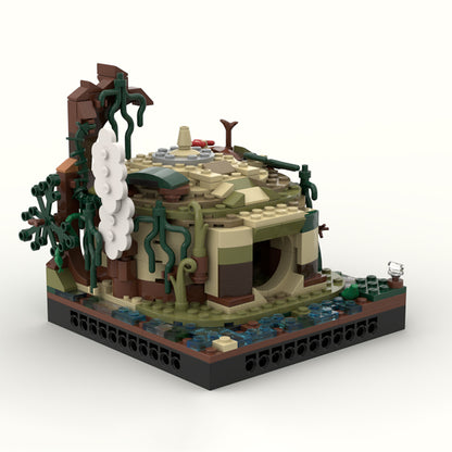Goat Bricks Star Movie Yoda’s Hut MOD Building Blocks Model