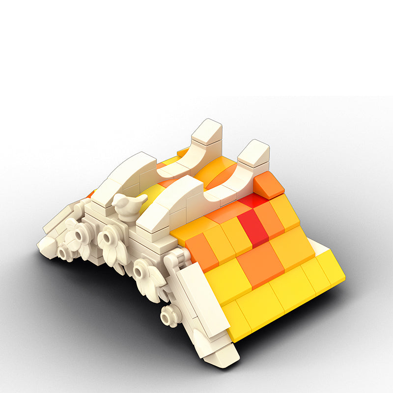 Goat Bricks Autumn-Birch-House [Cloud 9 Series] Building Blocks Model