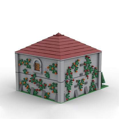 Goat Bricks The King's Library Building Blocks Model