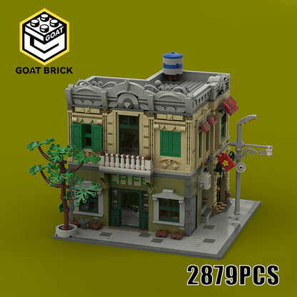 Goat Bricks Ha Noi Old Street Building Blocks Model