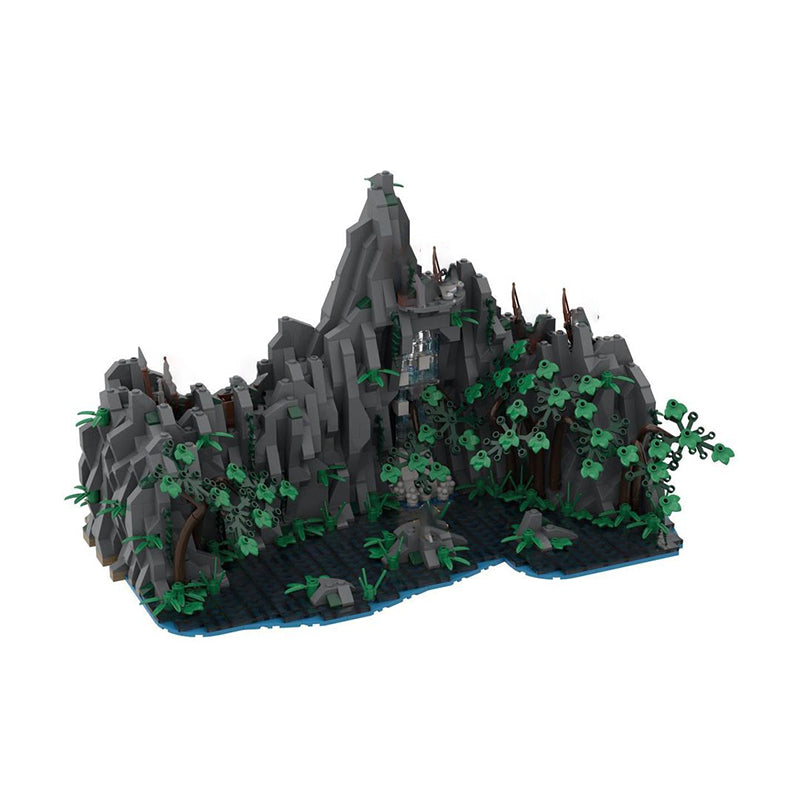 Goat Bricks The Forbidden Pool Building Blocks Model