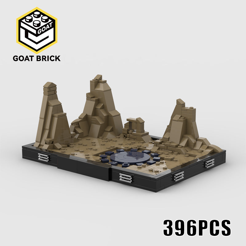 Goat Bricks Star Movie Bode Betrays Cal Kestis Diorama Building Blocks Model