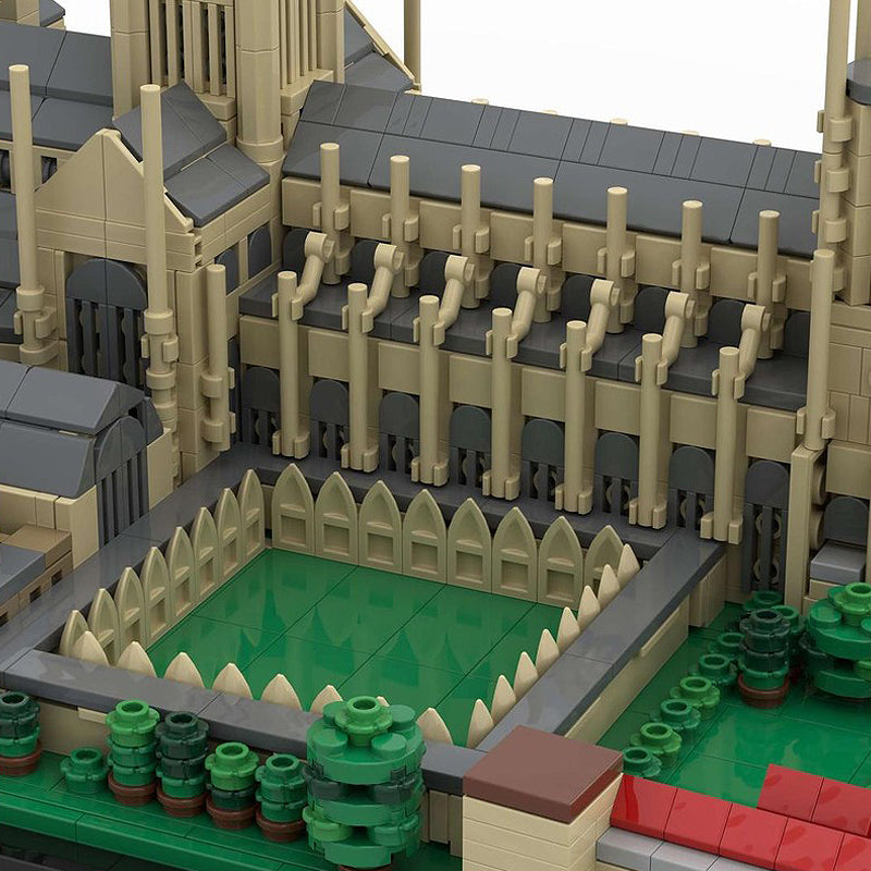 Goat Bricks Canterbury Cathedral Building Blocks Model