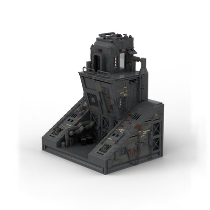 Goat Bricks Star Movie SW - Coruscant Lower Levels Building Blocks Model